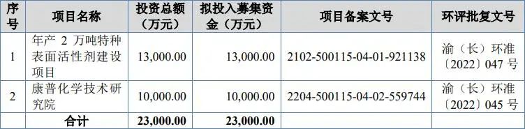 公司 IPO 募投项目情况